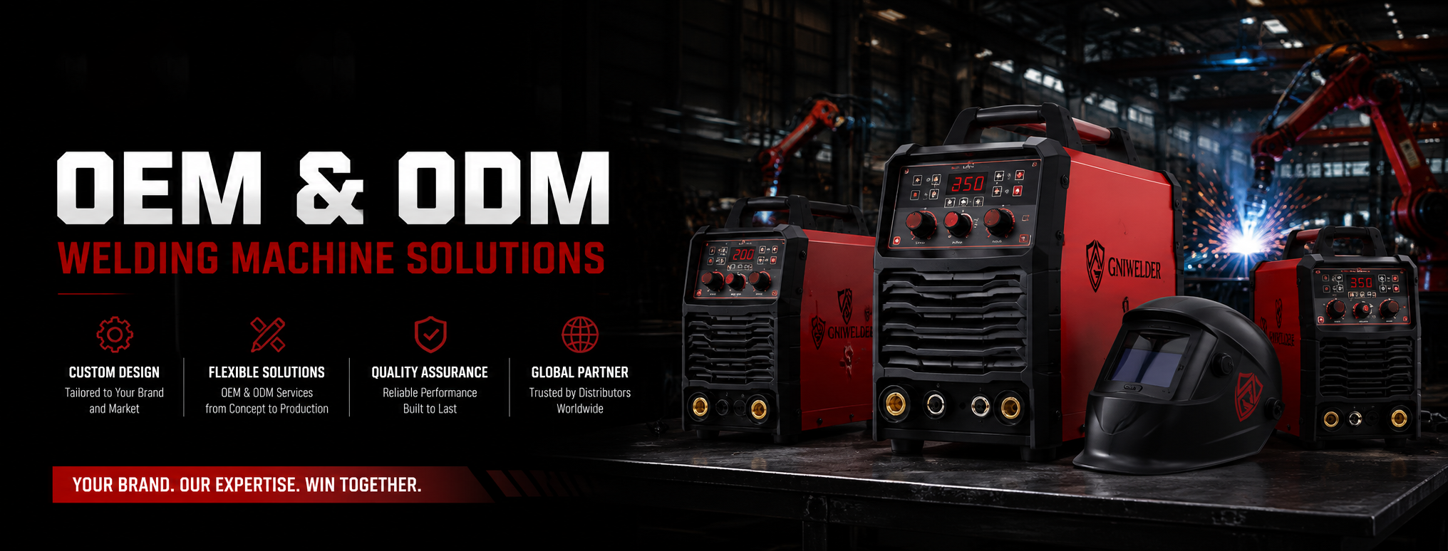 OEM and ODM welding machine solutions by GNIWELDER