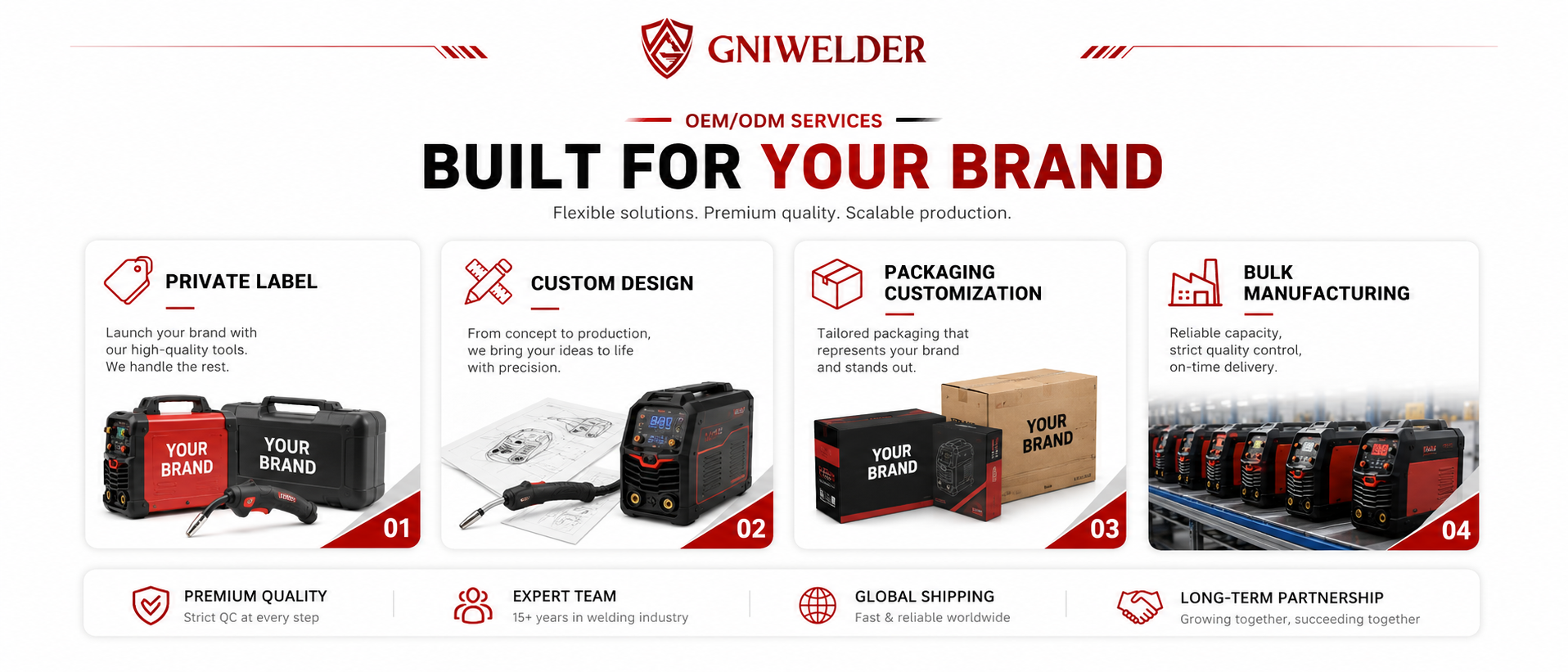 GNIWELDER OEM welding machine services